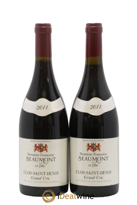 Clos Saint-Denis Grand Cru Domaine Françoise Beaumont et fille