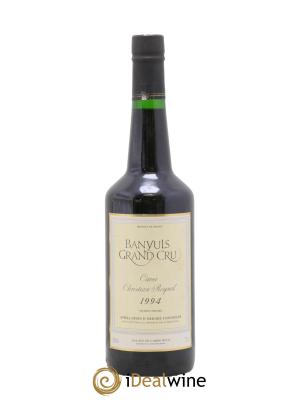 Banyuls Cuvée Christian Reynal La Cave de l'Abbe Rous