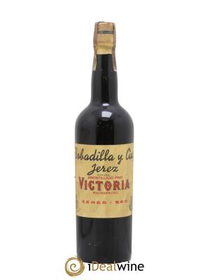 Espagne Amontillado Fino Victoria Macharnudo Jerez Bobdilla y Cia.