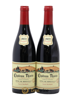 Côte de Brouilly Cuvée Zaccharie Château Thivin