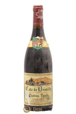 Côte de Brouilly Les 7 Vignes Château Thivin