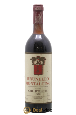 Brunello di Montalcino DOCG Tenuta Col d'Orcia