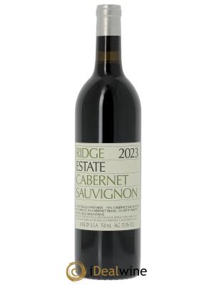 Santa Cruz Moutains Ridge Vineyards Estate Cabernet