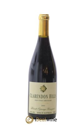 Australie Old Vines Grenache Blewitt Springs Vineyard Clarendon Hills