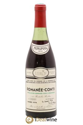 Romanée-Conti Grand Cru Domaine de la Romanée-Conti
