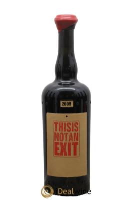 USA Santa Rita Hills Eleven Confessions This is Not An Exit Syrah Sine Qua Non