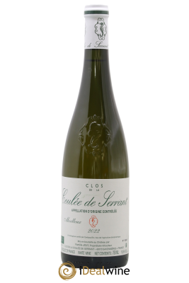 Savennières Clos de la Coulée de Serrant Moelleux Vignobles de la Coulée de Serrant - Nicolas Joly