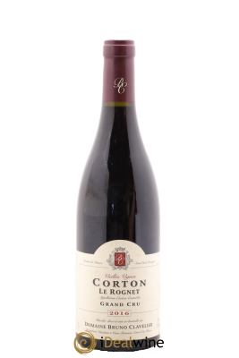 Corton Grand Cru Le Rognet Vieilles Vignes Bruno Clavelier