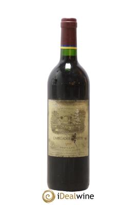 Carruades de Lafite Rothschild Second Vin
