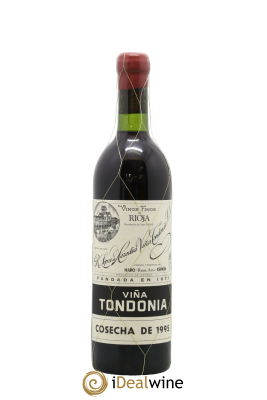 Rioja Gran Reserva Vina Tondonia R. Lopez de Heredia