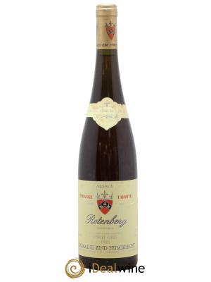 Alsace Pinot Gris Rotenberg Vendanges Tardives Zind Humbrecht