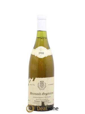 Meursault 1er Cru Genevrières Philippe Bouzereau