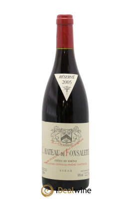 Côtes-du-Rhône Cuvée Syrah Château de Fonsalette