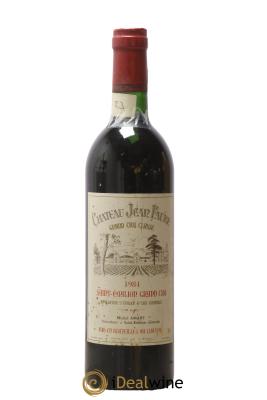 Château Jean Faure Grand Cru Classé