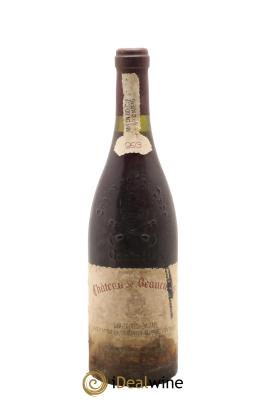 Châteauneuf-du-Pape Château de Beaucastel Famille Perrin