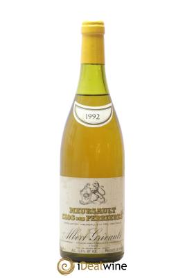 Meursault 1er Cru Clos des Perrières Monopole Albert Grivault
