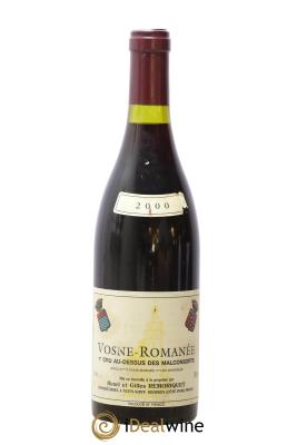 Vosne-Romanée 1er Cru Au Dessus des Malconsorts Gilles Remoriquet