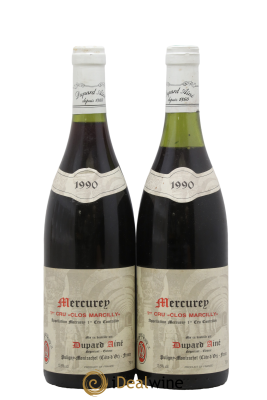 Mercurey 1er Cru Clos Marcilly Dupard Aine