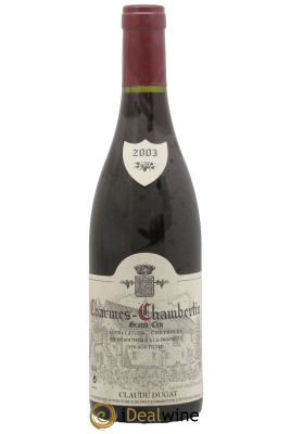 Charmes-Chambertin Grand Cru Claude Dugat