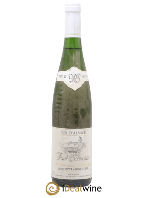 Alsace Gewurztraminer Vendanges Tardives Paul Schneider