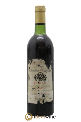 Château Colombier Monpelou Cru Bourgeois