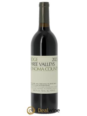 Sonoma County Three Valleys Ridge Vineyards