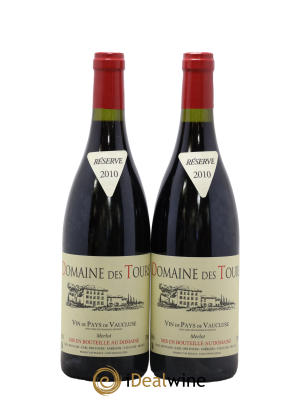 Vaucluse Domaine des Tours Merlot Emmanuel Reynaud
