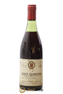 Gevrey-Chambertin Clos Prieur Geoffroy Père et Fils