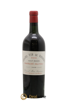 Pauillac Grand Vin de Rosiers Château Haut-Bages