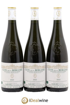 Savennières Roche aux Moines Clos de la Bergerie Vignobles de la Coulée de Serrant - Nicolas Joly