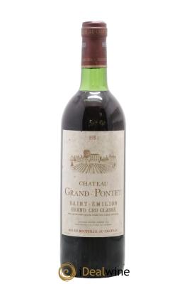 Château Grand Pontet Grand Cru Classé