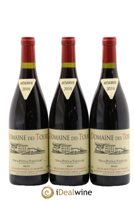 Vaucluse Domaine des Tours Merlot Emmanuel Reynaud