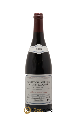 Gevrey-Chambertin 1er Cru Clos Saint-Jacques Bruno Clair (Domaine)