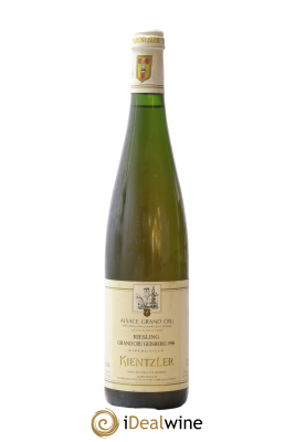 Alsace Riesling Grand Cru Geisberg Kientzler