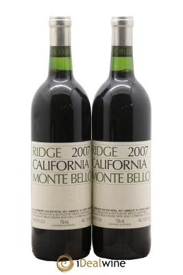 Santa Cruz Mountains Monte Bello Ridge Vineyards