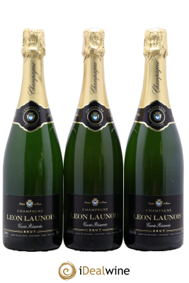 Champagne cuvée réservée brut Léon Launois
