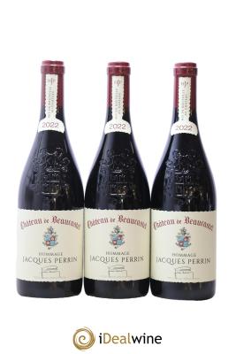 Châteauneuf-du-Pape Château de Beaucastel Hommage à Jacques Perrin Famille Perrin