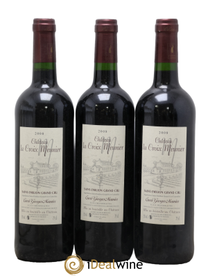 Saint-Émilion Grand Cru Cuvée Georges Meunier Château La Croix Meunier