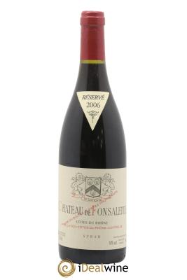 Côtes-du-Rhône Cuvée Syrah Château de Fonsalette