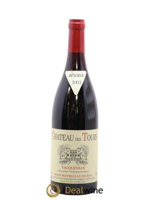 Vacqueyras Château des Tours Emmanuel Reynaud