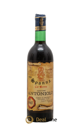 Italie Spanna Ca'Rossa Antoniolo