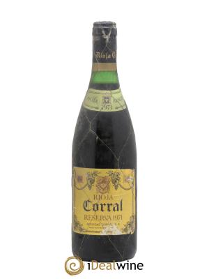 Rioja DOCA Reserva Corral