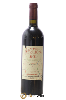 VDP Bouches du Rhône Trévallon (Domaine de) Eloi Dürrbach