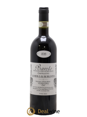 Barolo DOCG Castelletto Comm. Giovan Battista Burlotto