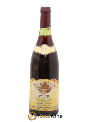 Givry Le Pied Du Clou Yves Marceau