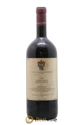 Barbaresco DOCG Camp Gros Marchesi di Gresy