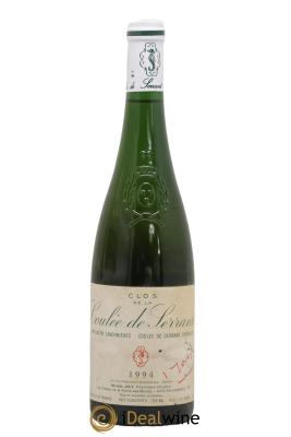Savennières Clos de la Coulée de Serrant Vignobles de la Coulée de Serrant - Nicolas Joly