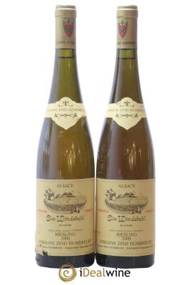 Alsace Riesling Clos Windsbuhl Hunawihr Vendanges Tardives Zind-Humbrecht