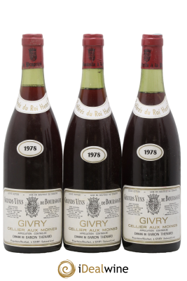 Givry Cellier Aux Moines Domaine Du Baron Thenard
