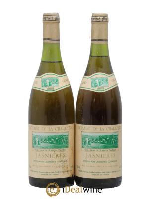 Jasnières Joël Gigou Sélection Grains Nobles Domaine De La Charrière